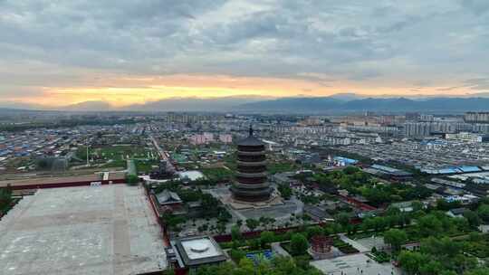 黑神话悟空山西应县木塔拍摄