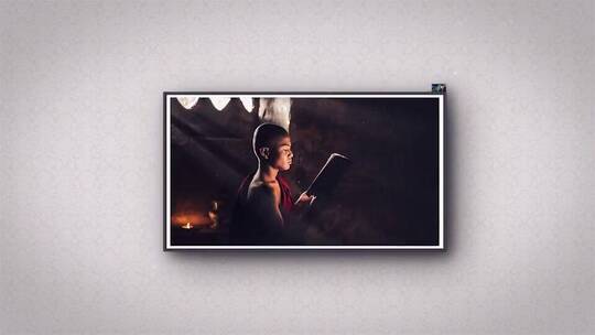 大气高级照片幻灯片过渡AE模板