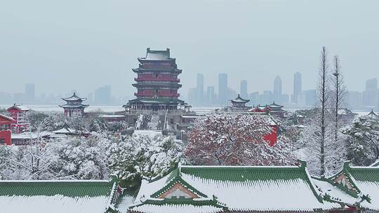 南昌滕王阁雪景14