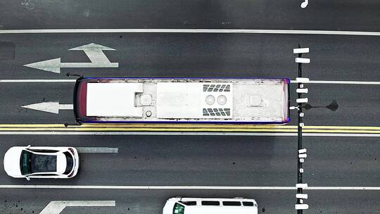 航拍杭州滨江机场城市大道高架交通视频素材模板下载