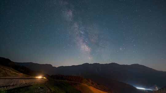 新疆果子沟星空延时