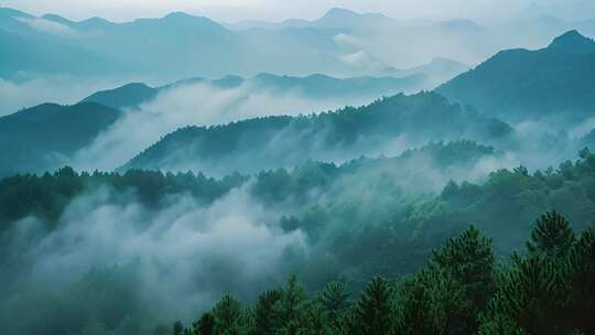 秦岭 山川