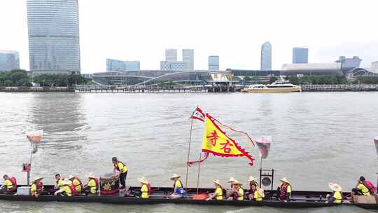 中国广东省广州市珠江端午招景