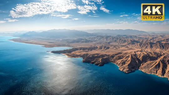 纳木措蓝天白云湖面湖泊湖水唯美风景