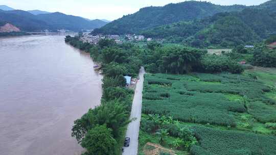 中国广东省梅州市丰顺县潭江镇风景