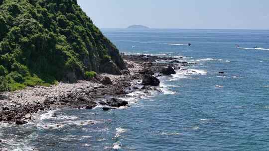 深圳市西涌崖头顶海岸线