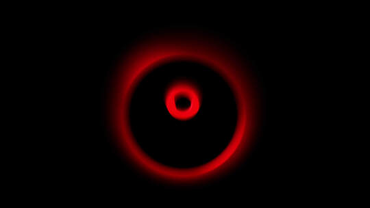 带通道 红色圆形扩散光线 隧道穿梭光线
