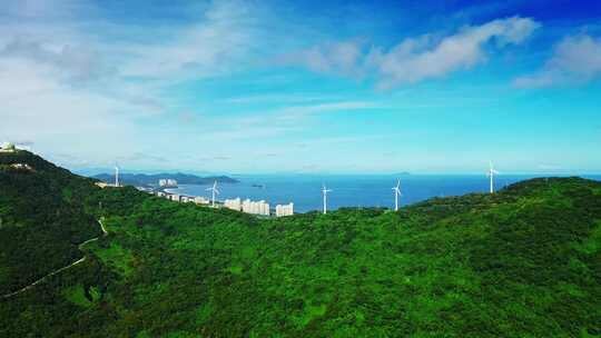 广东阳江海陵岛旅游风光航拍