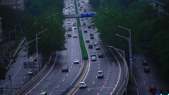 城市道路车流