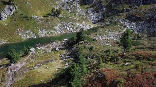 奥地利斯皮格尔湖的天线