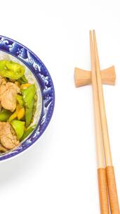 中餐湘菜-小炒肉4k竖版滑轨平移