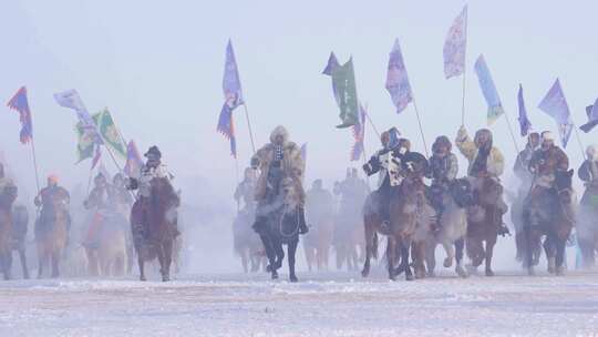 喜迎十四冬内蒙古第二十届冰雪那达慕开幕式