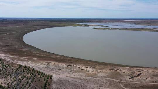 科右中旗湿地航拍视频