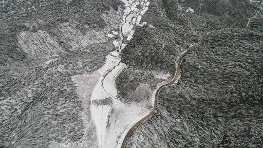 衢州七里雪景