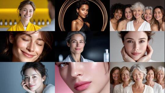 多元女性自信风采尽显高清在线视频素材下载