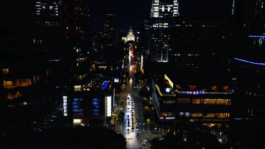 城市夜景空镜头唯美转场