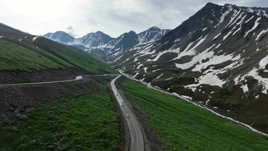 2023最新独库公路雪山峡谷公路