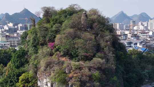 桂林象鼻山航拍