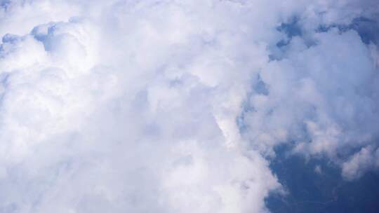 高空云海云彩云层自然风光视频素材模板下载