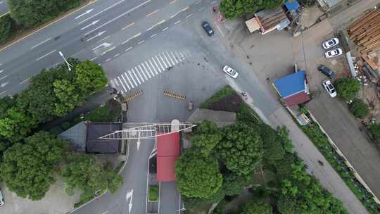 衡阳仁爱中学航拍