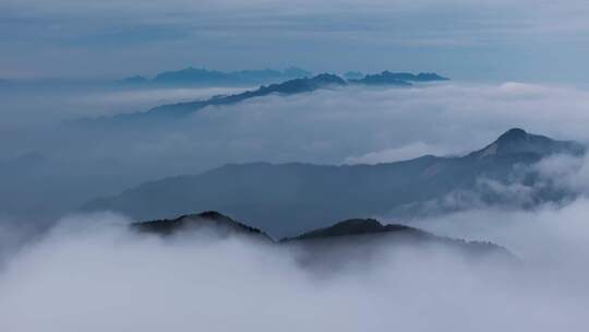 平顶山尧山雪后云海