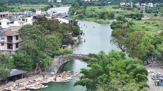 中国广西桂林市阳朔县白沙镇遇龙河