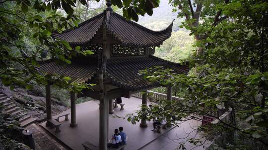 杭州飞来峰灵隐寺翠微亭