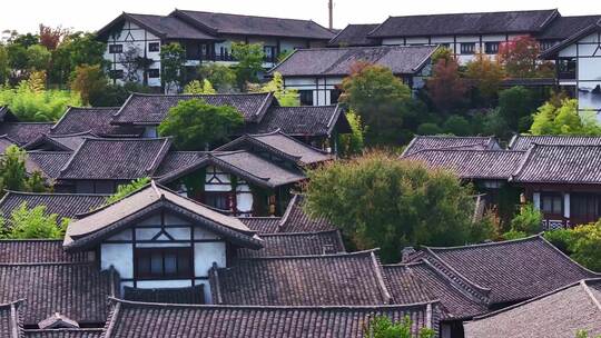 4K航拍常州旅游茅山风景区-东方盐湖城