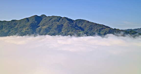 陕西秦岭云海