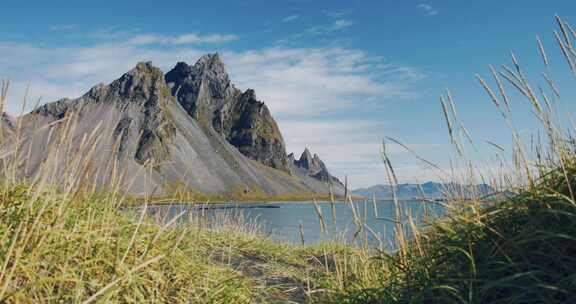 山脉，山峰，泻湖，冰岛