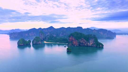 海岛自然风光航拍