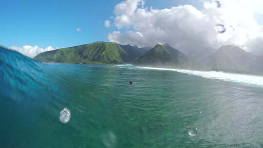 海洋冲浪