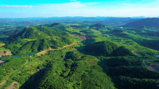 绿水青山山川山脉