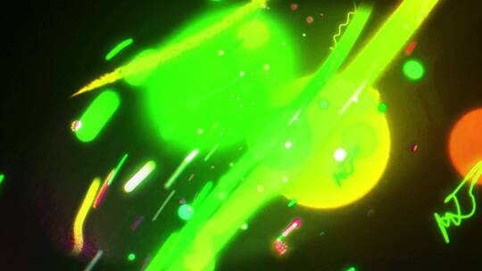 卡通色彩流动背景