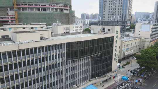 深圳市人民医院龙华分院视频素材模板下载