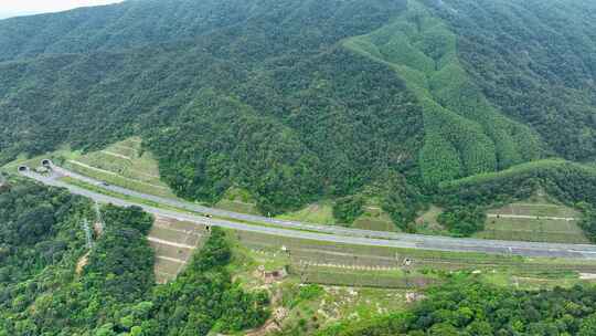 4K航拍高速公路