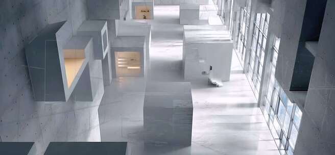 建筑光影空间几何设计