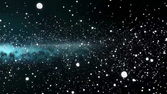 宇宙星空繁星闪烁素材