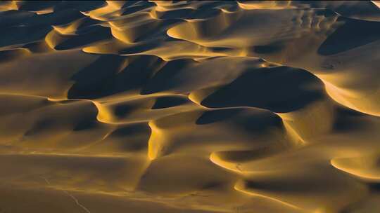 沙漠 航拍沙漠 戈壁 荒漠 风沙