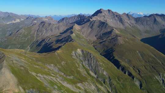 阿尔卑斯山，山脉，峰，游览杜勃朗峰