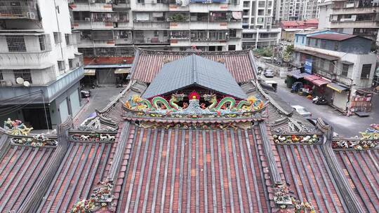 中国广东省揭阳市榕城区天福路古榕武庙