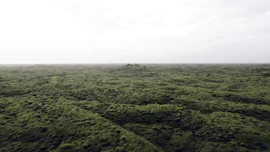 熔岩场，地面，绿色，颠簸