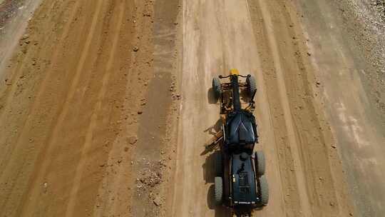 推土机道路工程