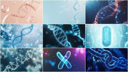DNA基因研究高清在线视频素材下载