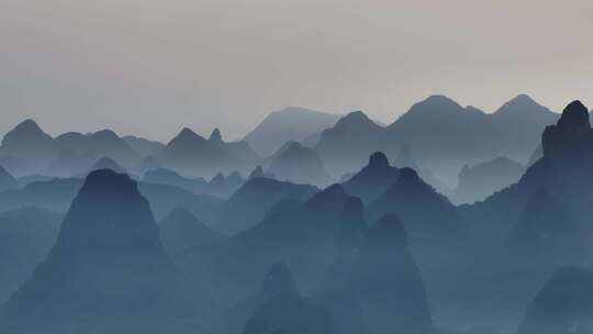 水墨桂林中国山水宣传片美丽的乡村桂林