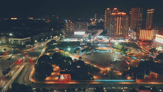 广丰月兔广场夜景