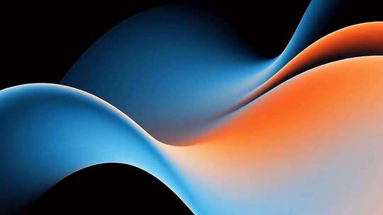 抽象动感彩色波浪背景素材