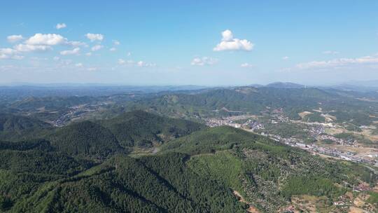 祖国壮丽山河丘陵山川航拍