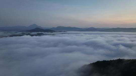 干净空镜广告唯美航拍大景城市山川