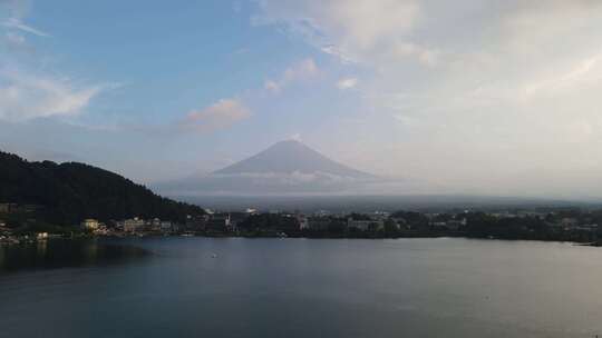 日本富士山航拍（河口湖）